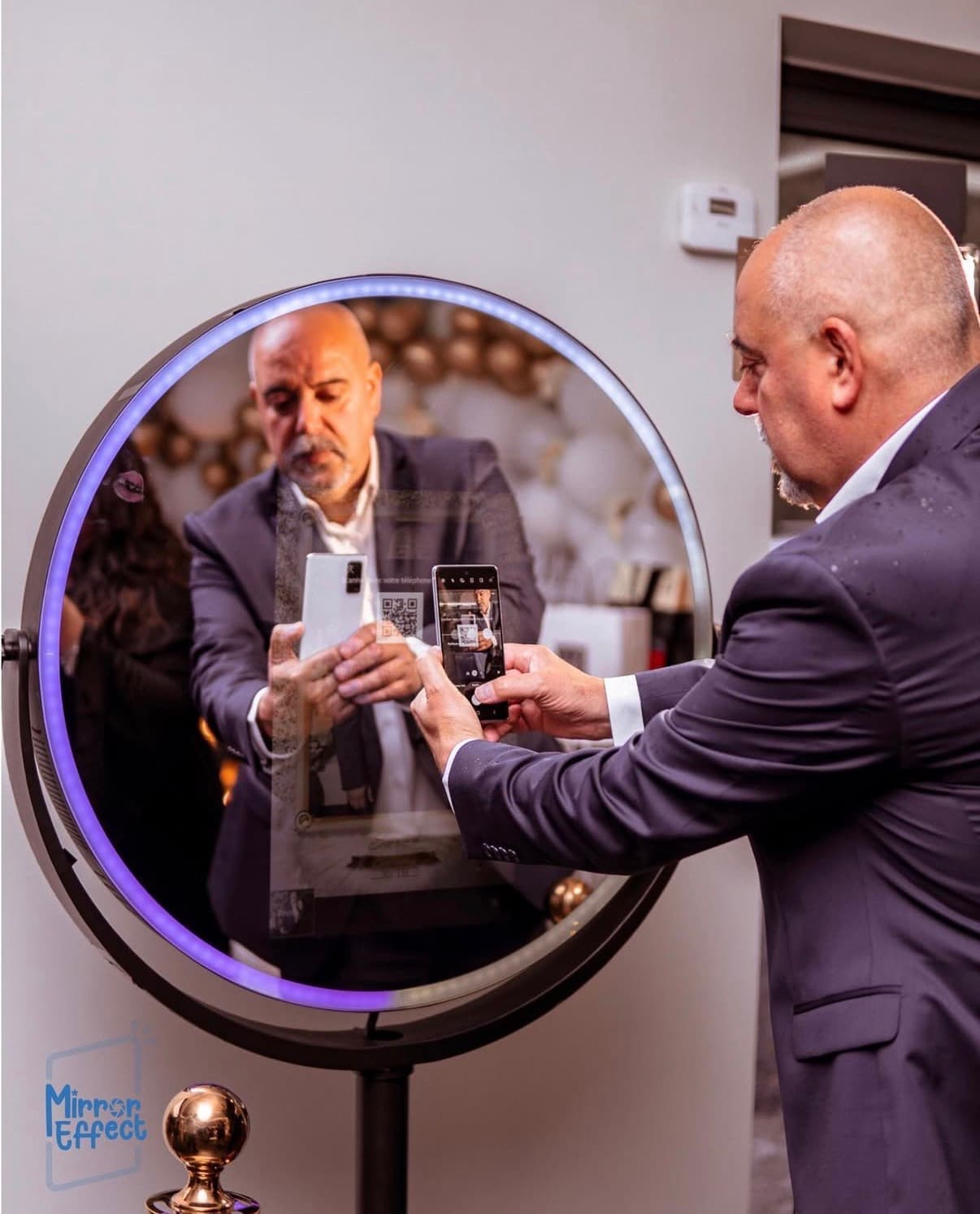 Souvenir photobooth miroir MirrorEffect