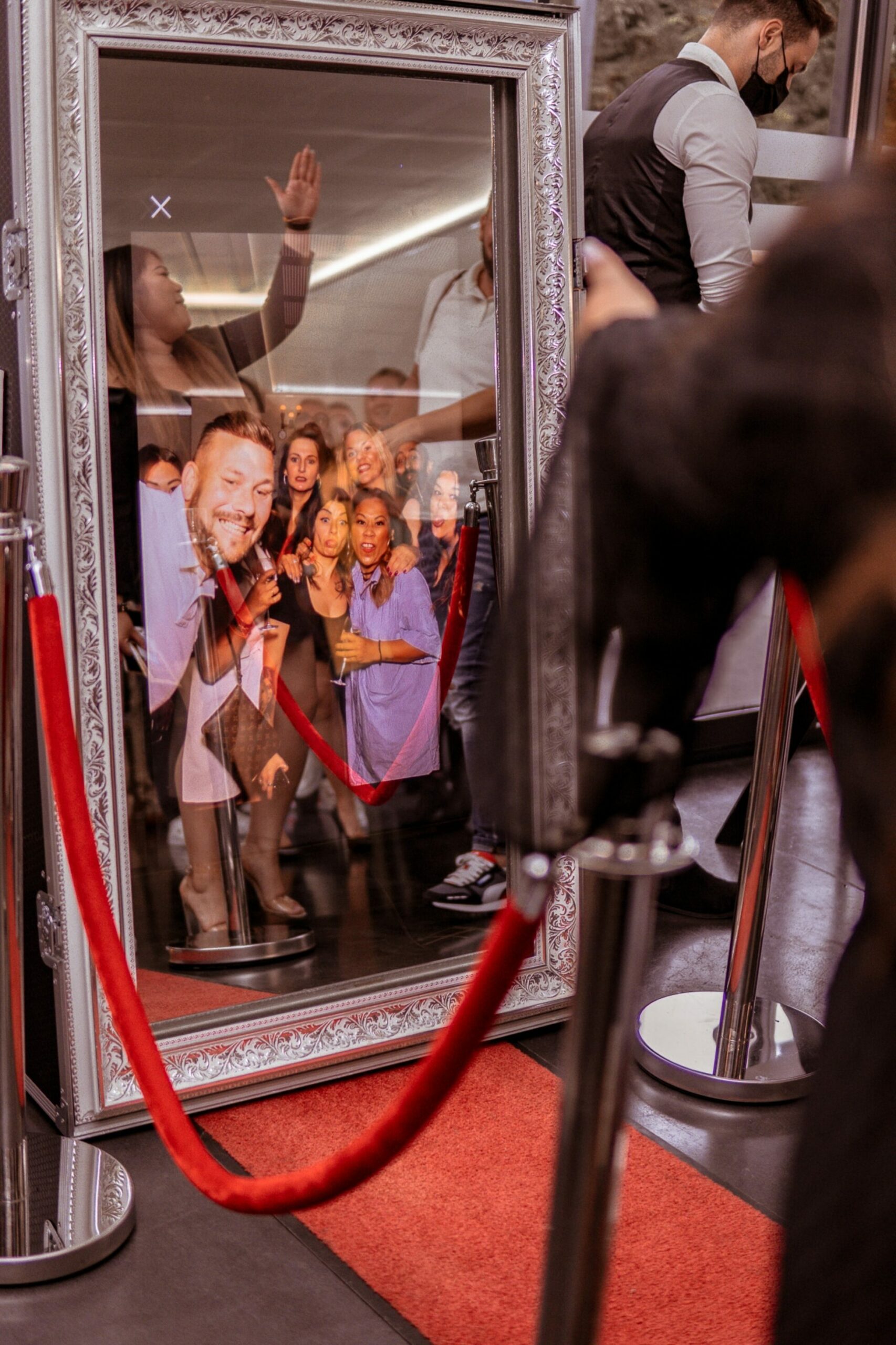 Photobooth miroir pour mariage